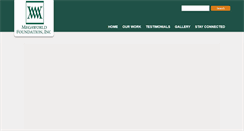 Desktop Screenshot of megaworldfoundation.com